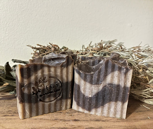 Patchouli, Cedarwood + Sage